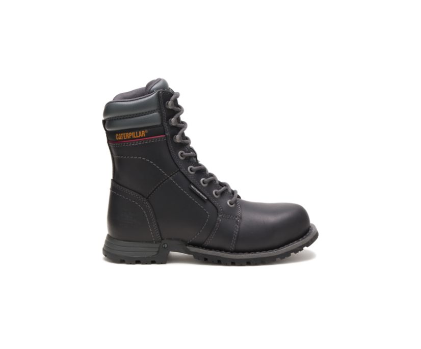 Damske Pracovne Topanky Caterpillar - Echo Waterproof Steel Toe - Čierne ( 4921-VRHZX )